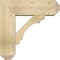 Ekena Millwork Olympic Craftsman Rough Sawn Bracket w/ Offset Brace, Douglas Fir, 8"W x 24"D x 24"H BKT0806X24X24OLY04RDF - alternate 4